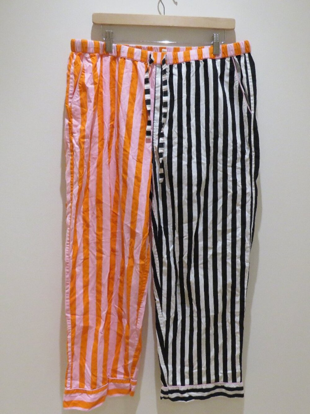 PRINTFRESH Showtime Stripes Colorblock Cotton Pajama Set XL Lounge Quirky - Picture 3 of 13